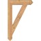 Ekena Millwork Traditional Arts & Crafts Smooth Bracket, Western Red Cedar, 3 1/2"W x 20"D x 32"H BKT04X20X32TRA03SWR - alternate 3